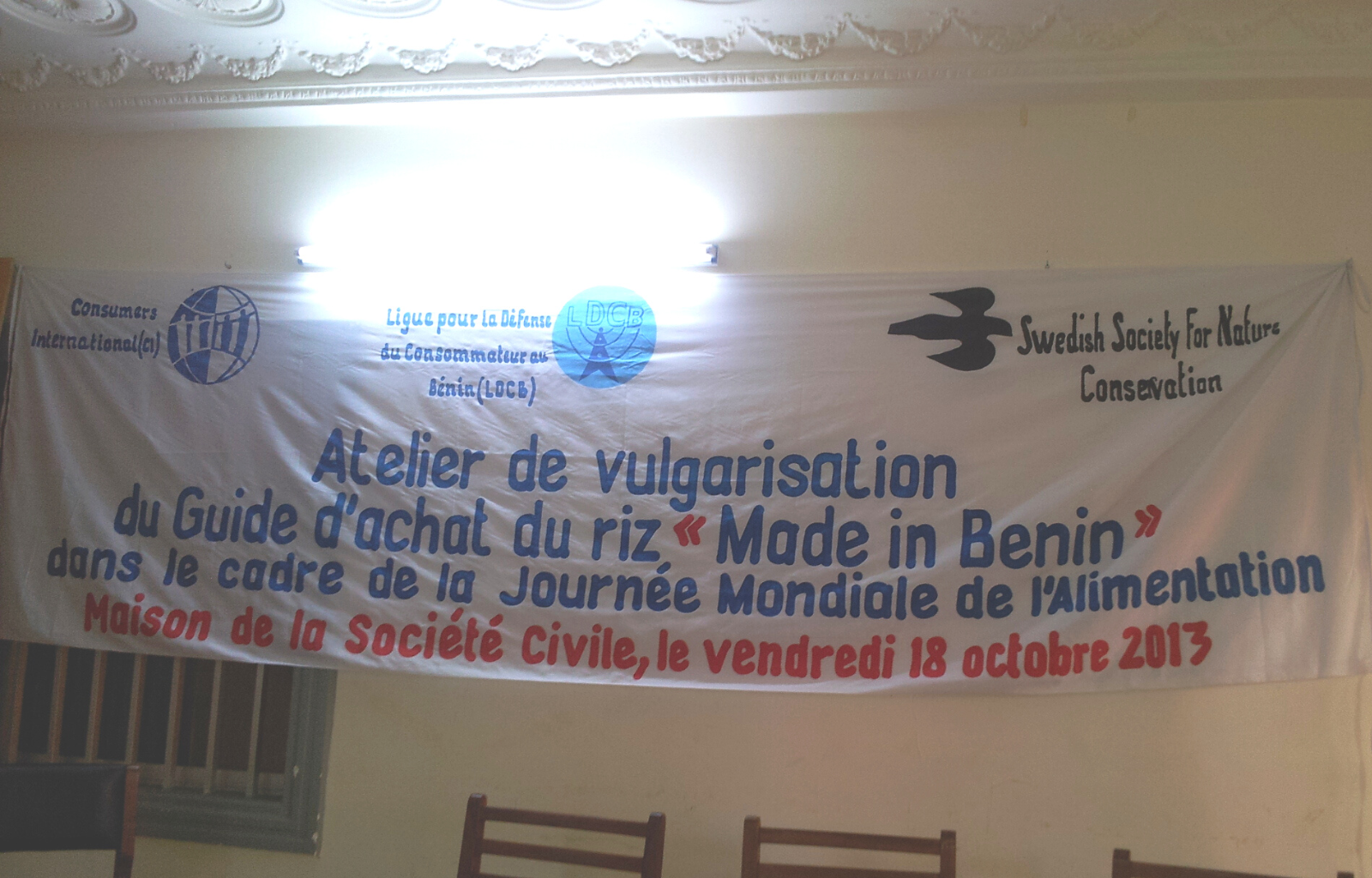 Vulgarisation du guide d'achat du riz local