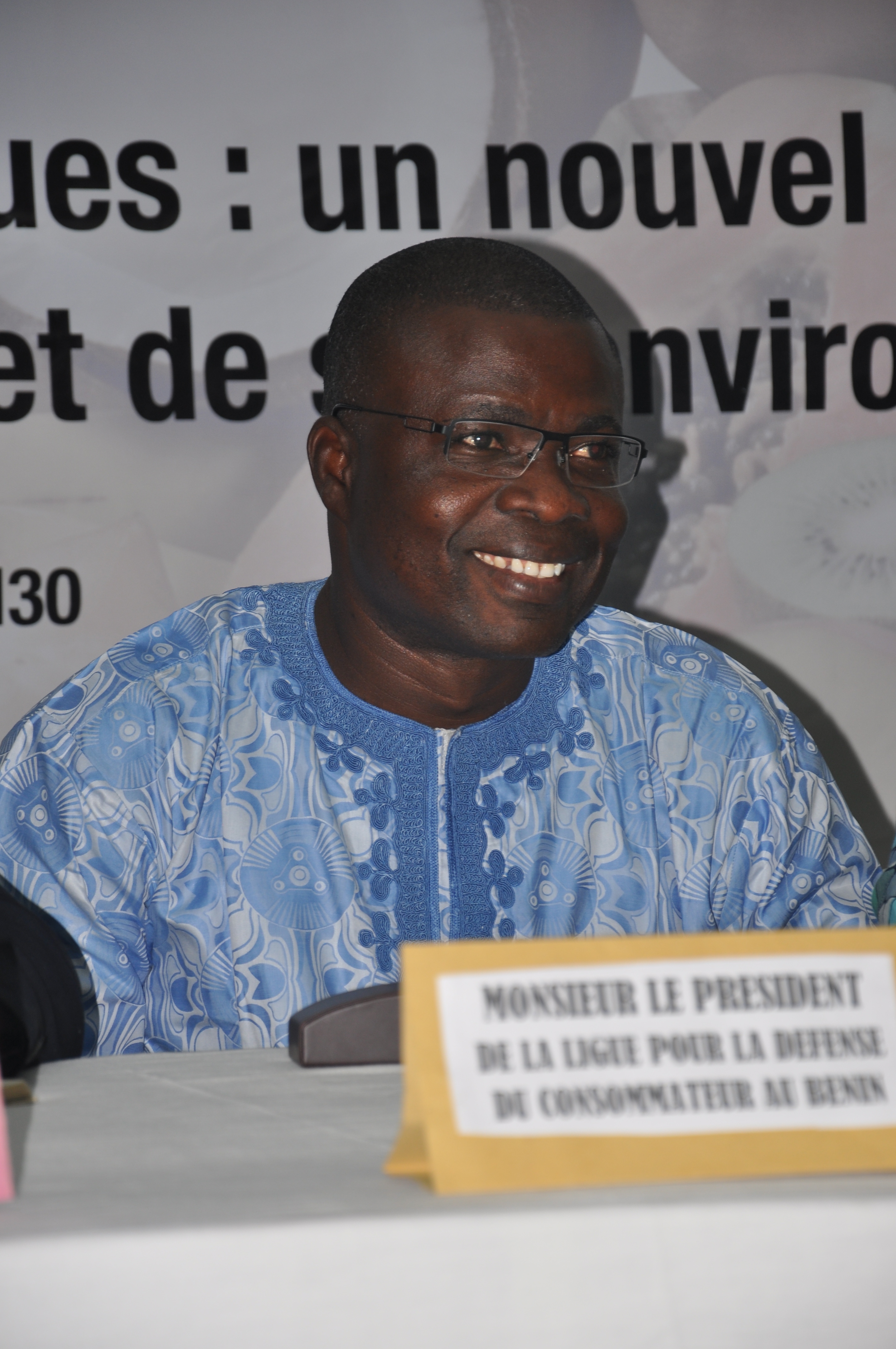 Romain Abilé Houehou, président de la LDCB