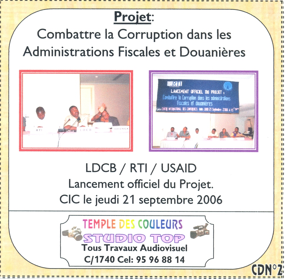 Archive d’émission — Combattre la corruption dans les administrations