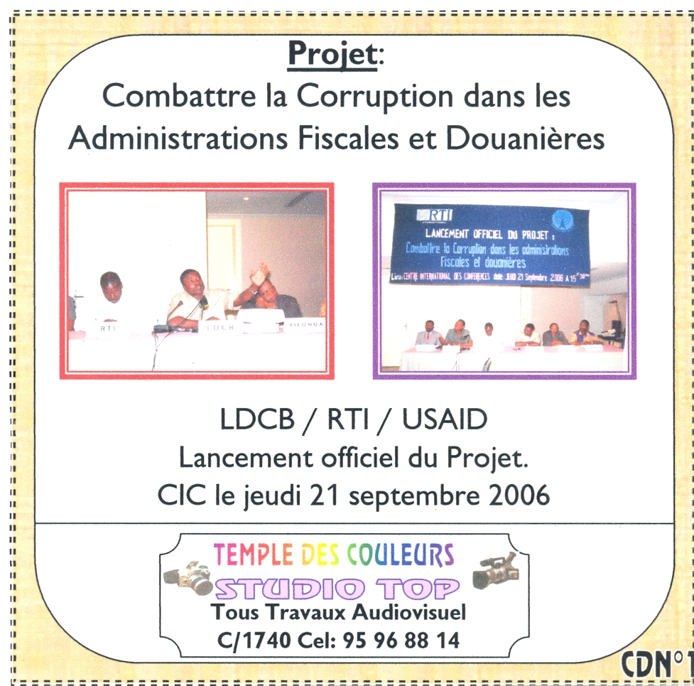 Archive d’émission — Combattre la corruption dans les administrations