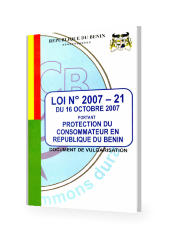Loi n°2007-21 du 16 Octobre 2007 portant protection du consommateur au Bénin